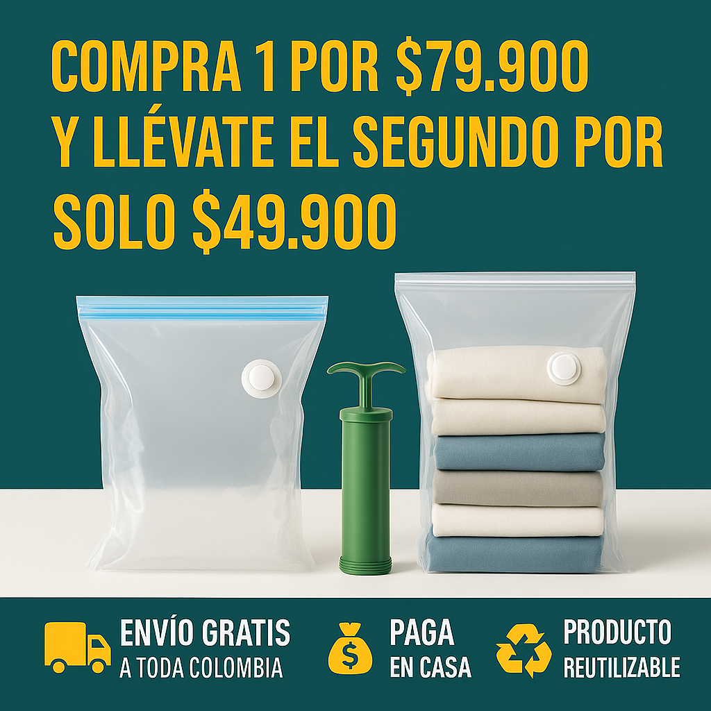 Bolsas de aspiradora al vacío para ropa