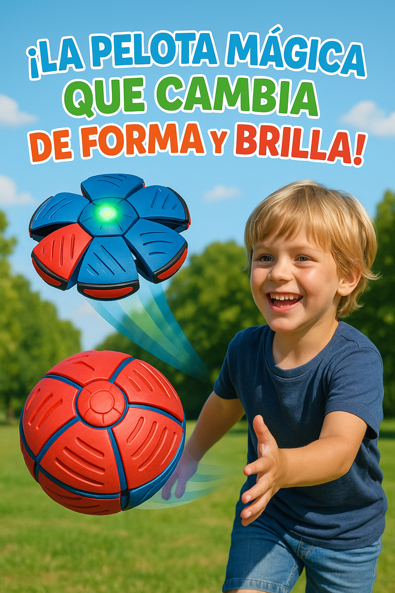 La Pelota Transformable que Ilumina Cada Aventura de tu hijo