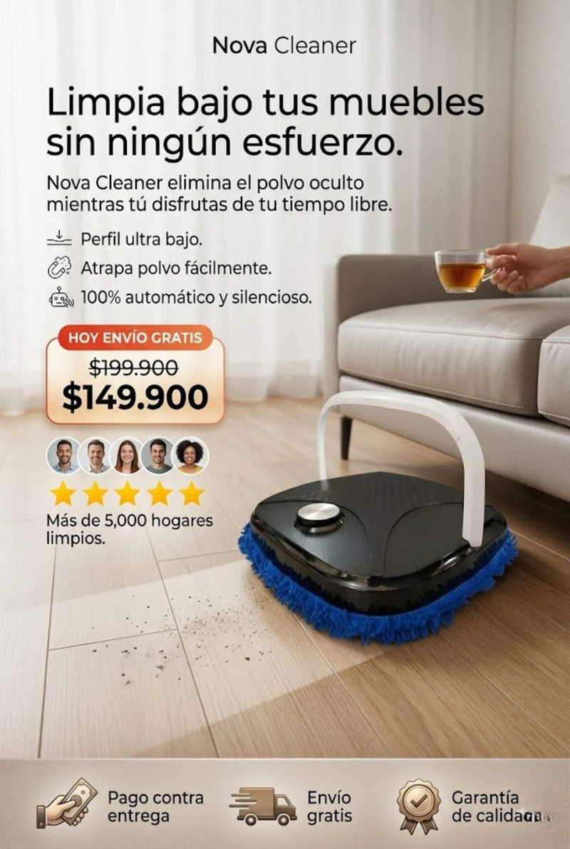 Deja de barrer todos los días… Deja que este robot lo haga por ti