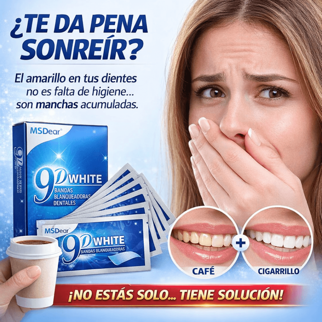 Dientes Más Blancos en 7 Días Sin Ir al Odontólogo
