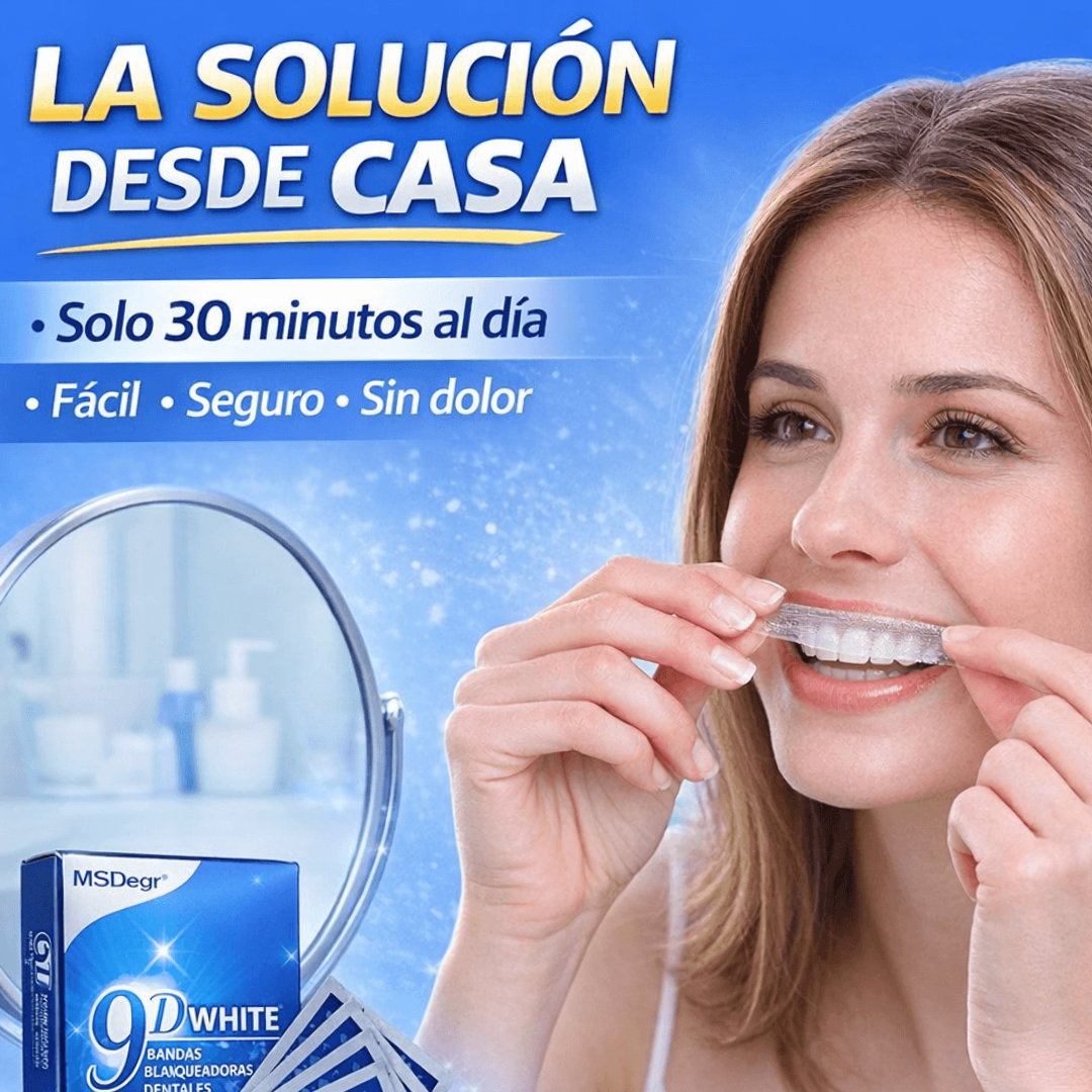 Dientes Más Blancos en 7 Días Sin Ir al Odontólogo