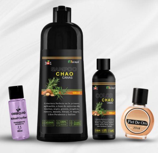 la forma natural  de elinimar tus canas