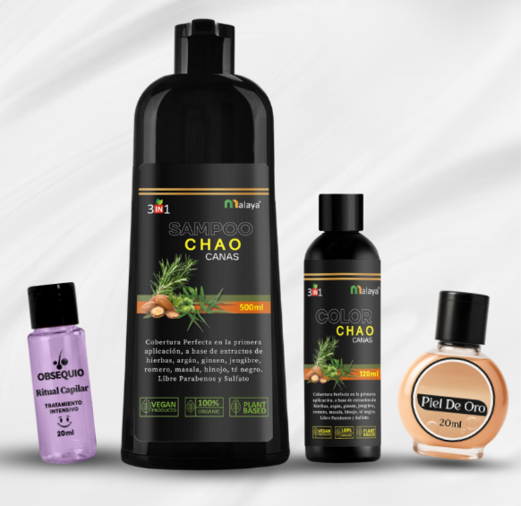 la forma natural  de elinimar tus canas