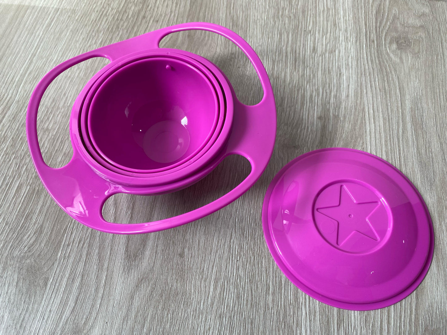 Plato Giratorio Antiderrames Para Bebes