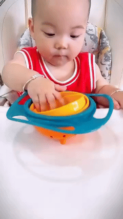 Plato Giratorio Antiderrames Para Bebes