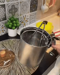 Tu mejor aliada para freír de manera segura, práctica y profesional en casa