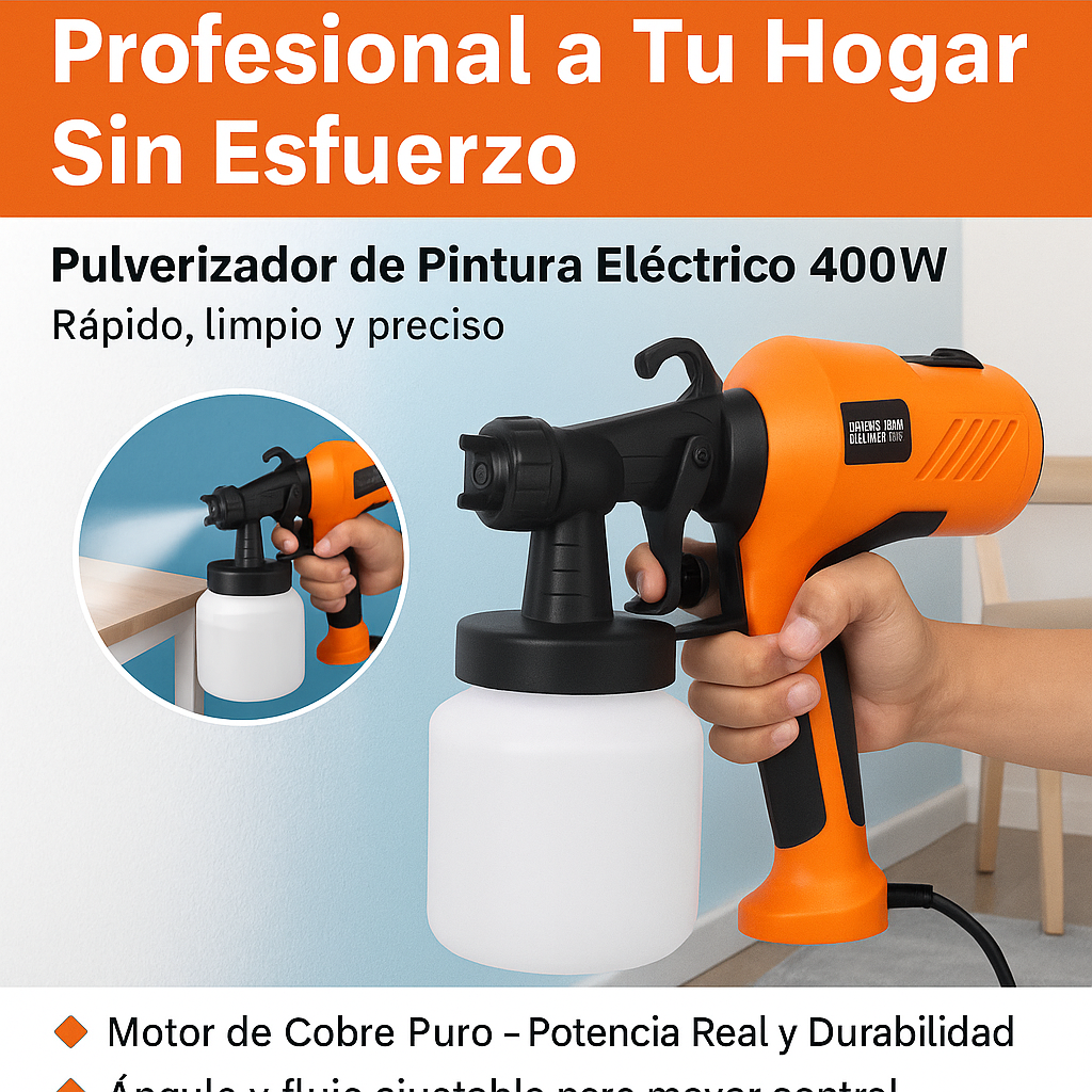 El Pulverizador que Cambiará la Forma en que Pintas para Siempre”
